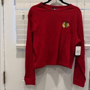 New Era Bold Red Knit Top